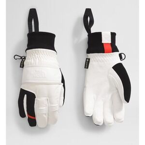 New THE NORTH FACE Montana Pro Ski Gloves Gardenia White Warmest Women Size XL